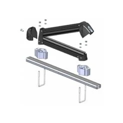 Accessorio Per Portasci Fabbri ALUSKI - SUPPORT / RIALZO -Elitee Negozio accessorio per portasci fabbri aluski support rialzo 3