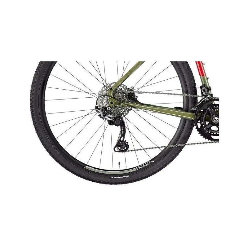 Bici In Acciaio Gravel WILIER Jaroon Shimano GRX 2X11 Green 6 Bici In Acciaio Gravel WILIER Jaroon Shimano GRX 2X11 Green - immagine 4