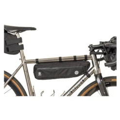 Borsa Orizzontale Al Telaio Bikepacking AGU VENTURE 3litri Nera HI-VIS -Elitee Negozio borsa orizzontale al telaio bikepacking agu venture 3litri nera hi vis 9