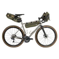 Borsa Orizzontale Al Telaio Bikepacking AGU VENTURE 4 Litri Blu ARMY Green -Elitee Negozio borsa orizzontale al telaio bikepacking agu venture 4 litri blu army green 3