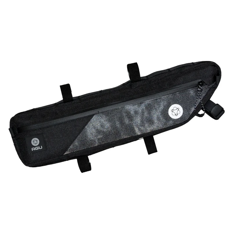 Borsa Orizzontale Al Telaio Bikepacking AGU VENTURE 4 Litri Nera MEDIUM HI-VIS 4 Borsa Orizzontale Al Telaio Bikepacking AGU VENTURE 4 Litri Nera MEDIUM HI-VIS - immagine 2