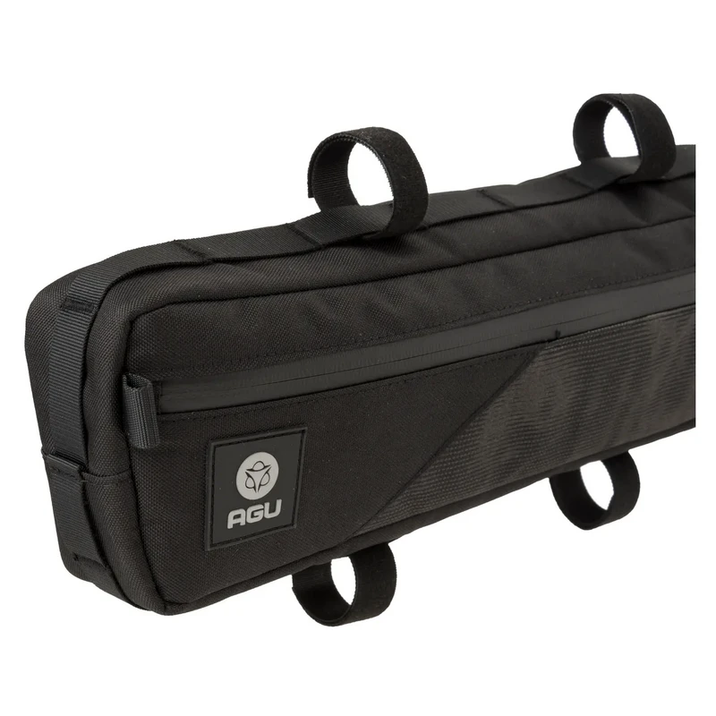 Borsa Orizzontale Al Telaio Bikepacking AGU VENTURE 4 Litri Nera MEDIUM HI-VIS 5 Borsa Orizzontale Al Telaio Bikepacking AGU VENTURE 4 Litri Nera MEDIUM HI-VIS - immagine 3