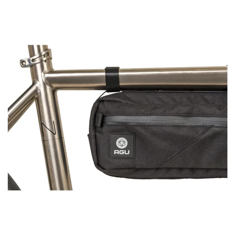 Borsa Orizzontale Al Telaio Bikepacking AGU VENTURE 4 Litri Nera MEDIUM HI-VIS 11 Borsa Orizzontale Al Telaio Bikepacking AGU VENTURE 4 Litri Nera MEDIUM HI-VIS - immagine 9