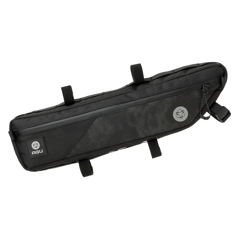 Borsa Orizzontale Al Telaio Bikepacking AGU VENTURE 4 Litri Nera MEDIUM HI-VIS 3 Borsa Orizzontale Al Telaio Bikepacking AGU VENTURE 4 Litri Nera MEDIUM HI-VIS